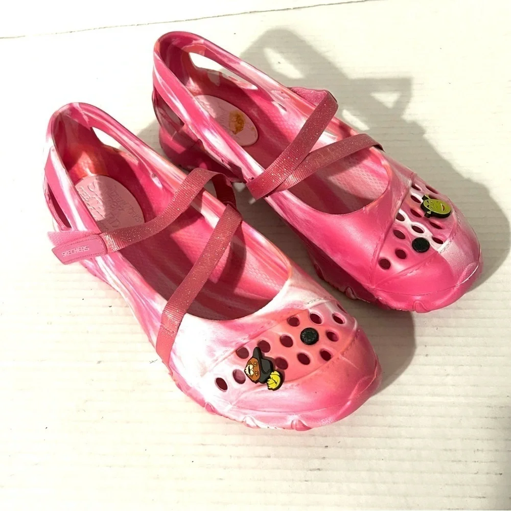 Sketchers Dream Works Shrek the Third Rubber Mary Jane Shoes Size 6
